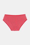 Rosaline Pure Cotton Full Coverage Slim Elastic Brief (Pack of 3)- Polka Dot Print — thumbnail 2